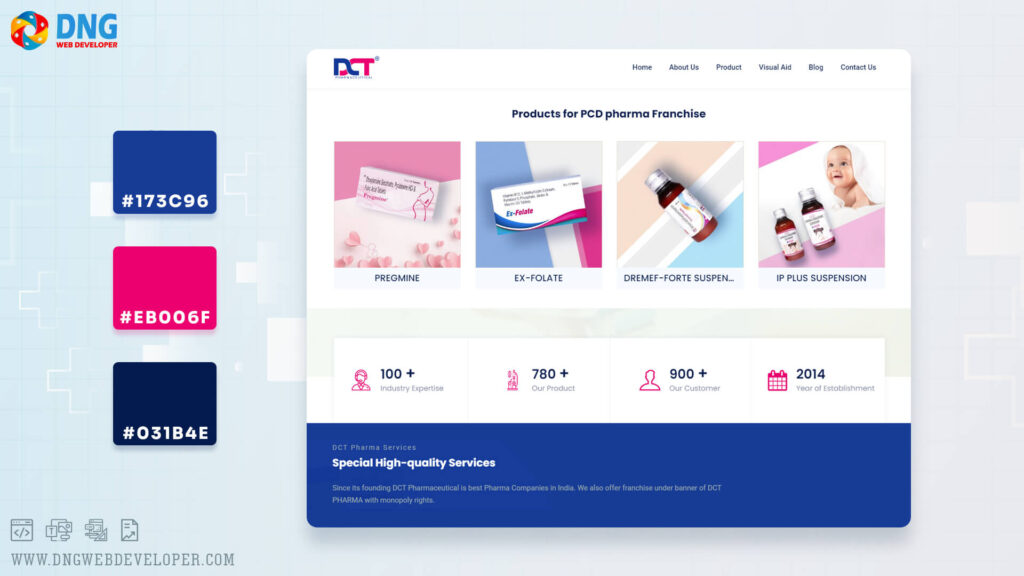 7 Top Trending Color Schemes for Pharmaceutical Websites