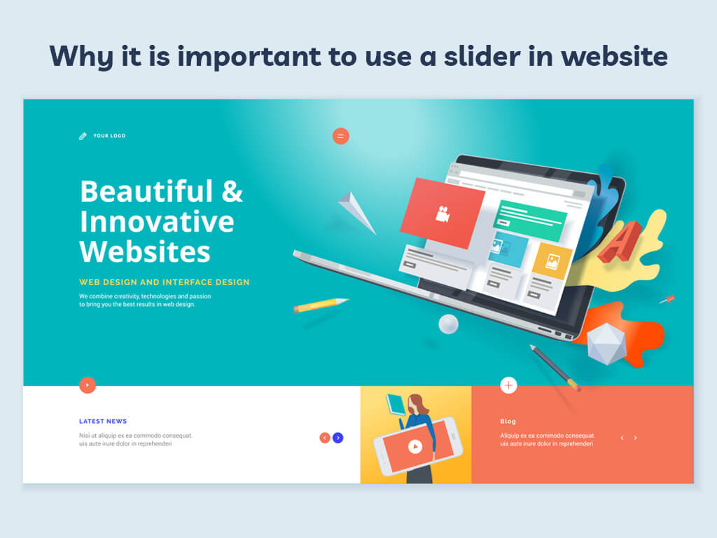 slider in website