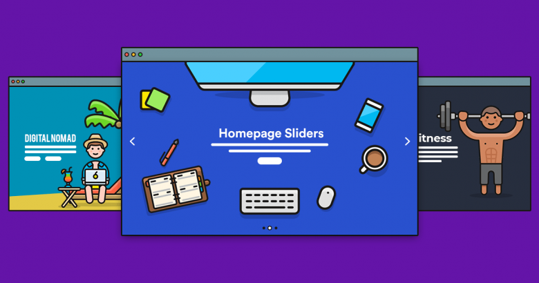 Slider website Image's Purpose