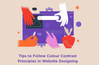 Colour Contrast Principles in Website Designing