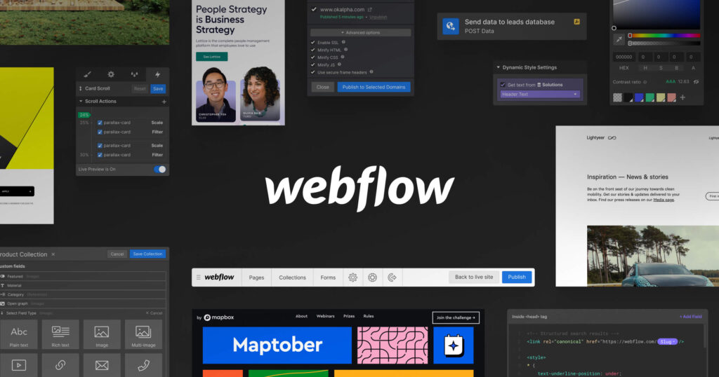 Webflow web design