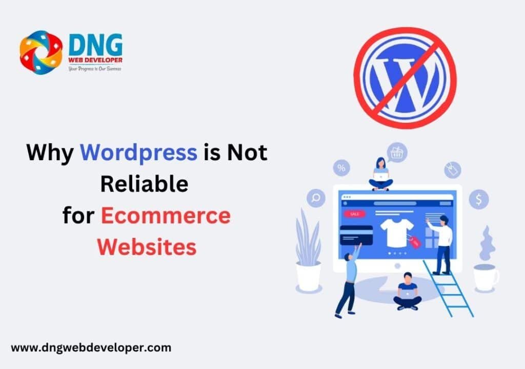 Why Wordpress is Not Reliable for Ecommerce Websites